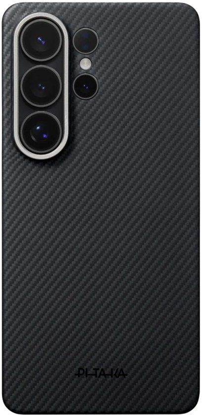 Pitaka Ultra Slim Backcover geschikt voor Samsung Galaxy S26 Ultra - Black