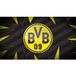 LUMALÉA Borussia Dortmund Papier Peint Panoramique Foot / Football - Bvb 09 - 260 Cm X 146 Cm