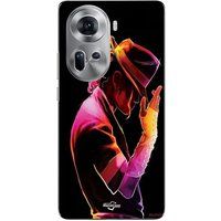 Maniacase Coque Pour Oppo Reno 11 5g Michael Jackson coloré