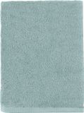 Essix - Aqua - Effen katoenen badhanddoek 55 x 100 cm Lichtgrijs