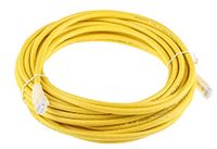 RS PRO Ethernetkabel Cat.6, 10m, gele patchkabel, A RJ45 U/UTP stekker, B RJ45, PVC