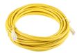 RS PRO Ethernetkabel Cat.6, 10m, gele patchkabel, A RJ45 U/UTP stekker, B RJ45, PVC