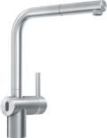 Franke Atlas Neo Keukenkraan - Geborsteld RVS - Sensor - Uittrekbare uitloop - 115.0625.523