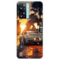 Oppo A57s 4G GTR R35 Sunset Hoesje Maniacase