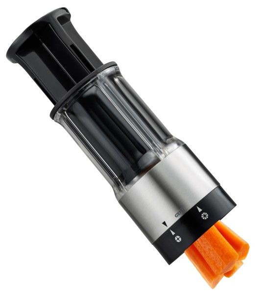 Gefu Flexicut - Voedselvormsnijder - Zwart, Grijs, Transparant