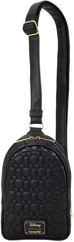 Loungefly Disney Mickey Mouse - Sling Crossbody Tas - Kunstleer - Officieel Gelicentieerd - Verstelbare Schouderriem