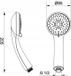 Diamond Douche Handgreep met 5 functies