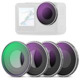 Neewer CPL- en ND-filterset voor Action 5 Pro (4-pack)