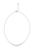 Faina kralenketting wit
