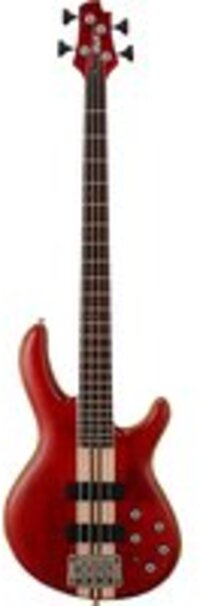 Cort A4 Plus FMMH Open Pore Black Cherry elektrische basgitaar