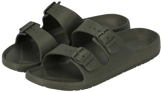 Morethansocks Sandalen Heren Army Green Maat 42