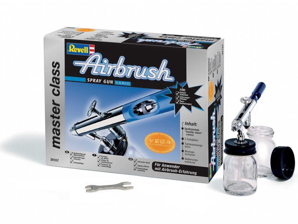 Revell 39107 - Verfspuiten - blauw, zilver