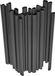 Garronda – 30xClips – Bande de confidentialité – Bande tressée – PVC – Anthracite - GD-TAK-Clips