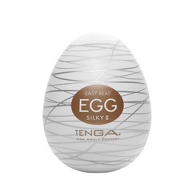 Tenga Egg Silky II - Egg Masturbator - White