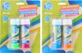 Eddy Toys Bellenblaas Set - 2x Bubble Wand & Solution 50 ml - Groen en Oranje