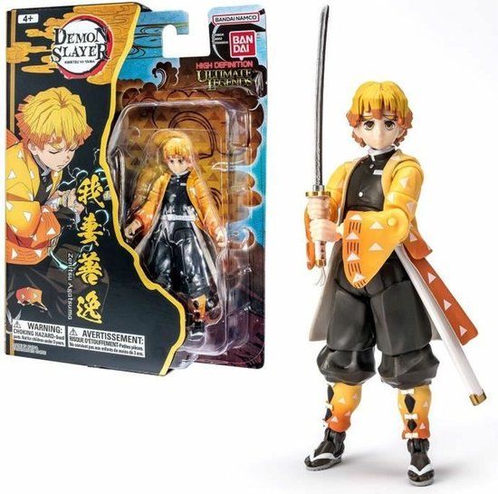 Bandai Demon Slayer Zenitsu Agatsuma Actiefiguur 12 cm