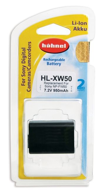 Hahnel HL-XW50 Camera Battery for Sony NP-FW50 - 950 mAh