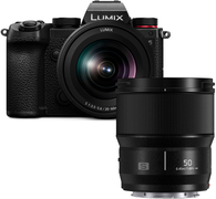 Panasonic Lumix DC S5 body + Lumix 20-60mm F/3.5-5.6 + Lumix S 50mm 1.8