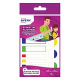 Avery APBAS24 Rechthoek Permanent Meerkleurig 24 stuk(s)