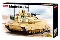 Sluban M1A2 Sep V2 Abrams Main Battle Tank 781 stuks, M38-B0892, meerkleurig