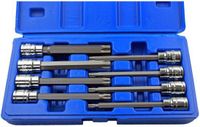 US.PRO tools by Bergen Torx doppenset lang 110 mm 3/8" 8-delig