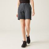 Regatta Short Dames Lichtgewicht Ademend Grijs Polyester Vrouwen 36