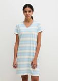 MARC O’POLO Lounge jurk niagara mist stripe 2 (maat xs)