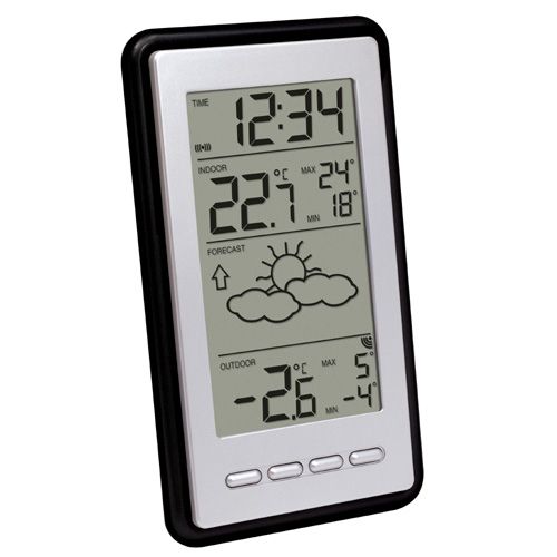 Technoline WS 9130-IT Digitale Weerstation - Zwart/Zilver