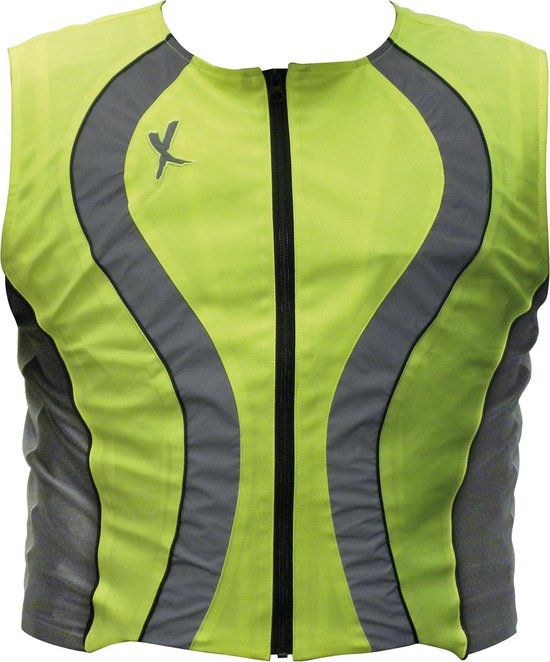 MotorX Veiligheidsvest - Maat L - Geel - Polyester