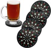 Medoyoh Set van 4 Onderzetters voor dartbord