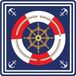 Bellatio Decorations Zeeman / scheepvaart thema bierviltjes - onderzetters - 30x stuks