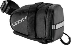 Lezyne S-Caddy Loaded - Zadeltas - Incl. V5 Multitool 2 bandenlichters en bandenplaksetje - 0.35L - Zwart