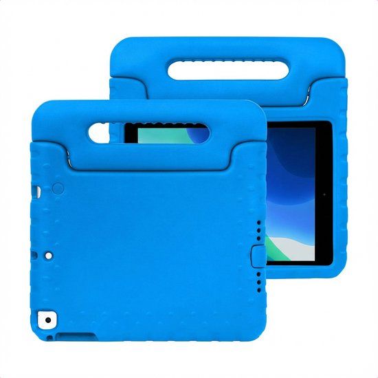 imoshion Tablet Hoes Kinderen - Geschikt voor Apple iPad 6e / 5e generatie (2017/2018) 9.7 inch - Kidsproof Kinder Hoes - Blauw