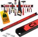Merkloos Magnetische Gereedschaphouder 60 cm Rood/Zwart Staal