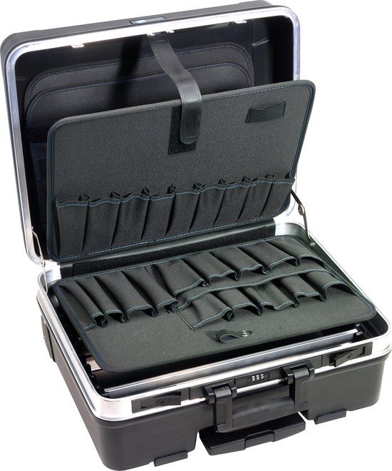 B & W International Gedore BW Gereedschapkoffer 120.04/P - Zwart - Kunststof - 30 kg