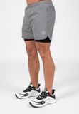 Gorilla Wear Cortez 2-in-1 Shorts - Antraciet - 4XL