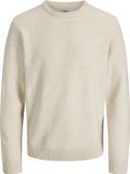 JACK&JONES JREBSCOOT KNIT CREW NECK Jongens Gebreide truien L Acryl Moonbeam