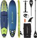 AQUALUST 12.0 iSUP Board Stand Up Paddle Surfboard set complet 365cm gonflable