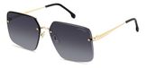Carrera Carrera 3044/S Zonnebril voor dames, Goud/Zwart