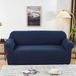 Merkloos Waterdichte Bankhoes Donkerblauw Polyester Stretch 145-185cm