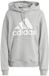 Adidas Sweater Dames Essentials Big Logo Oversized French Terry Hoodie Grijs - Maat M