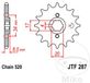 JT Tandwielen Versnellingsbak Uitgangsketting voor Honda CRF JTF287.13 / 13dts P520 typ 287 Gloednieuw
