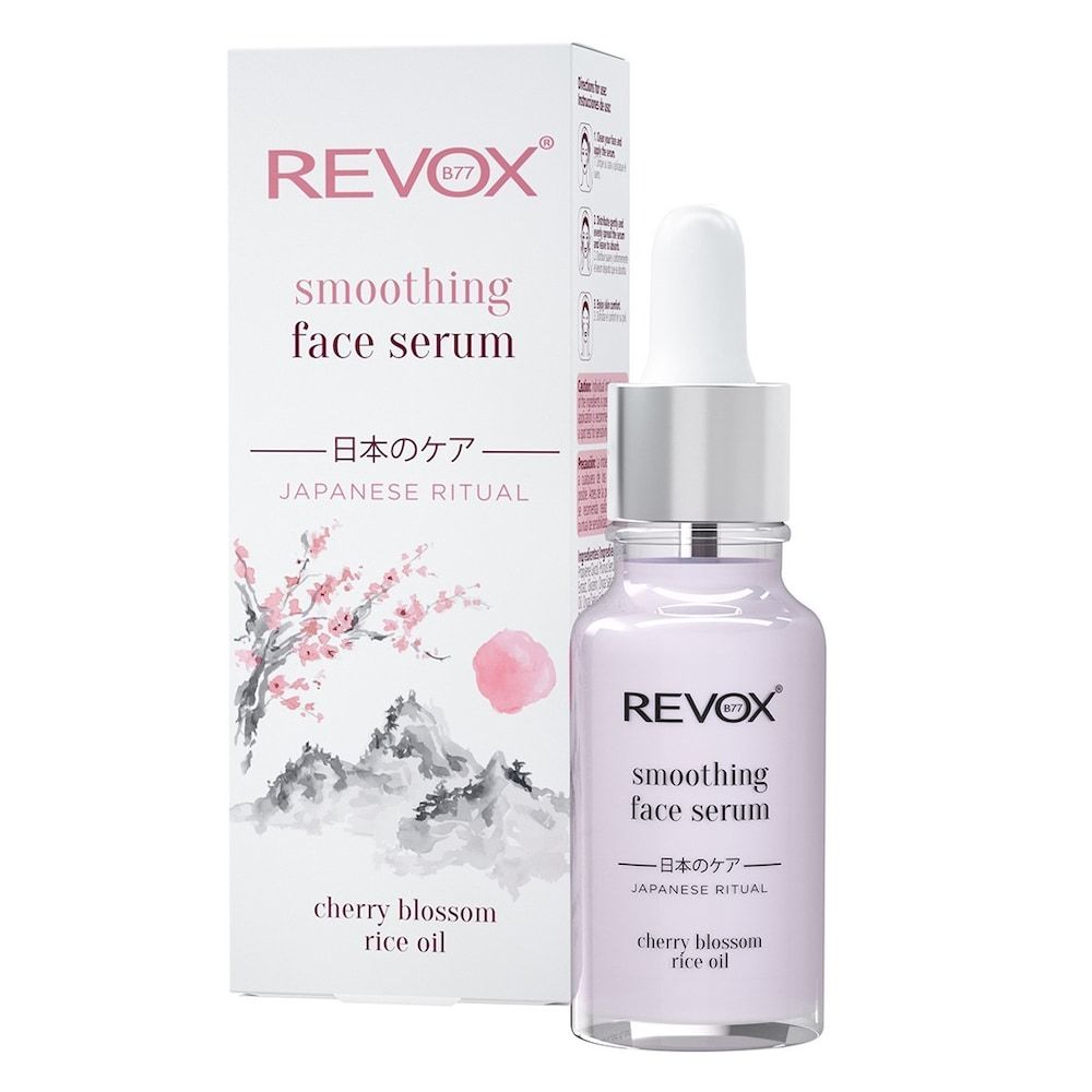 REVOX B77 JAPANESE RITUAL Smoothing Face Serum Cleansing Milk 20 ml