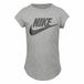 Nike Futura SS T-Shirt voor meisjes Dk Grey Heather 3/4 jaar