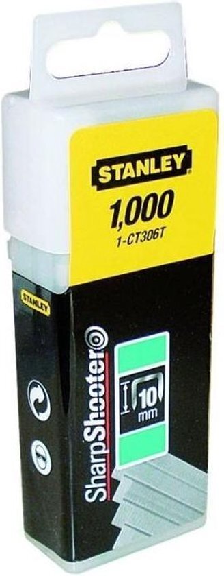 Stanley nieten 8mm type ct - 1000 stuks