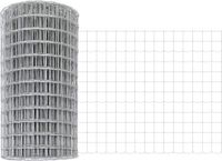 VidaXL Euro hek 0,4 x 25 m pvc-gecoat ijzer