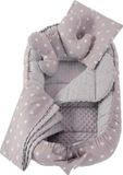 Medi Partners Babybed Grijs Polyester