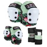 187 Killer Pads Six Pack Hibiscus Beschermset XS