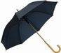 Rainmaster Paraplu - houten handvat - scherm donkerblauw - 103 cm
