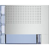 Legrand 351011 drukknoppaneel Aluminium